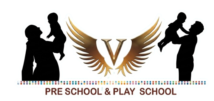 V Pre School & Play School Logo